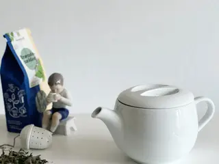 Porcelænskande, hvid