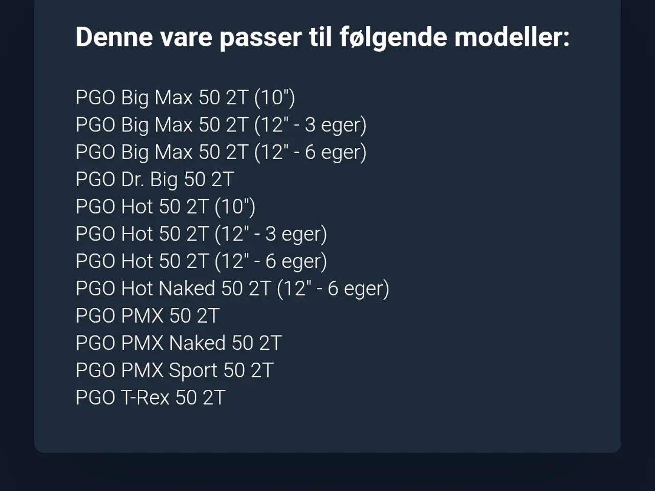 Billede 6 - Original/standard udstødninger til pgo
