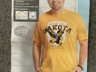 T-shirt Livergy, 100% bomuld