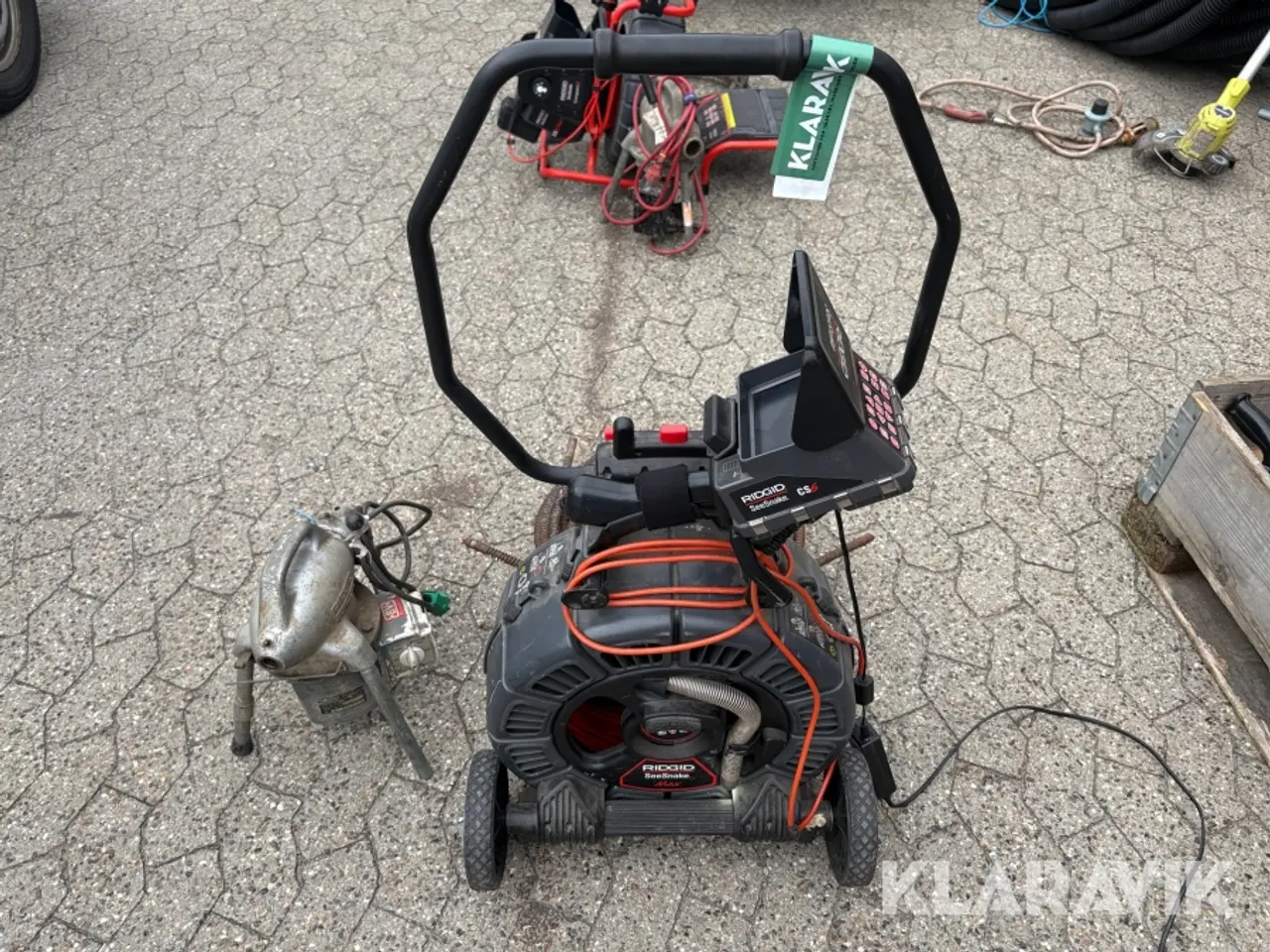 Billede 3 - Kloakkamera Ridgid SeeSnake Max/CS6 med tilbehør