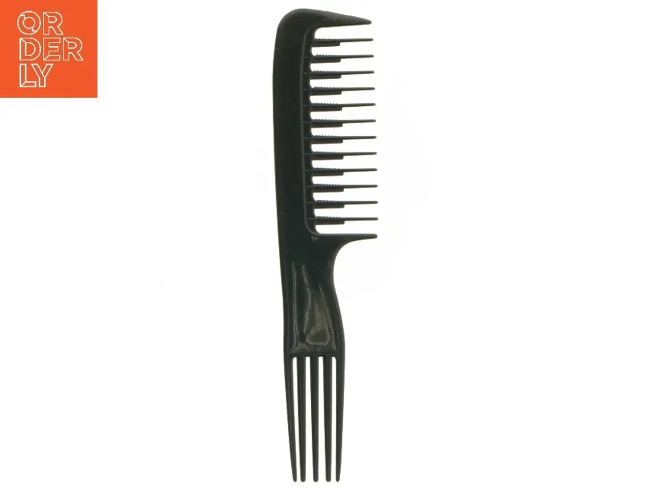 Billede 3 - Sort dobbelt-tandet kam (str. 20 cm)