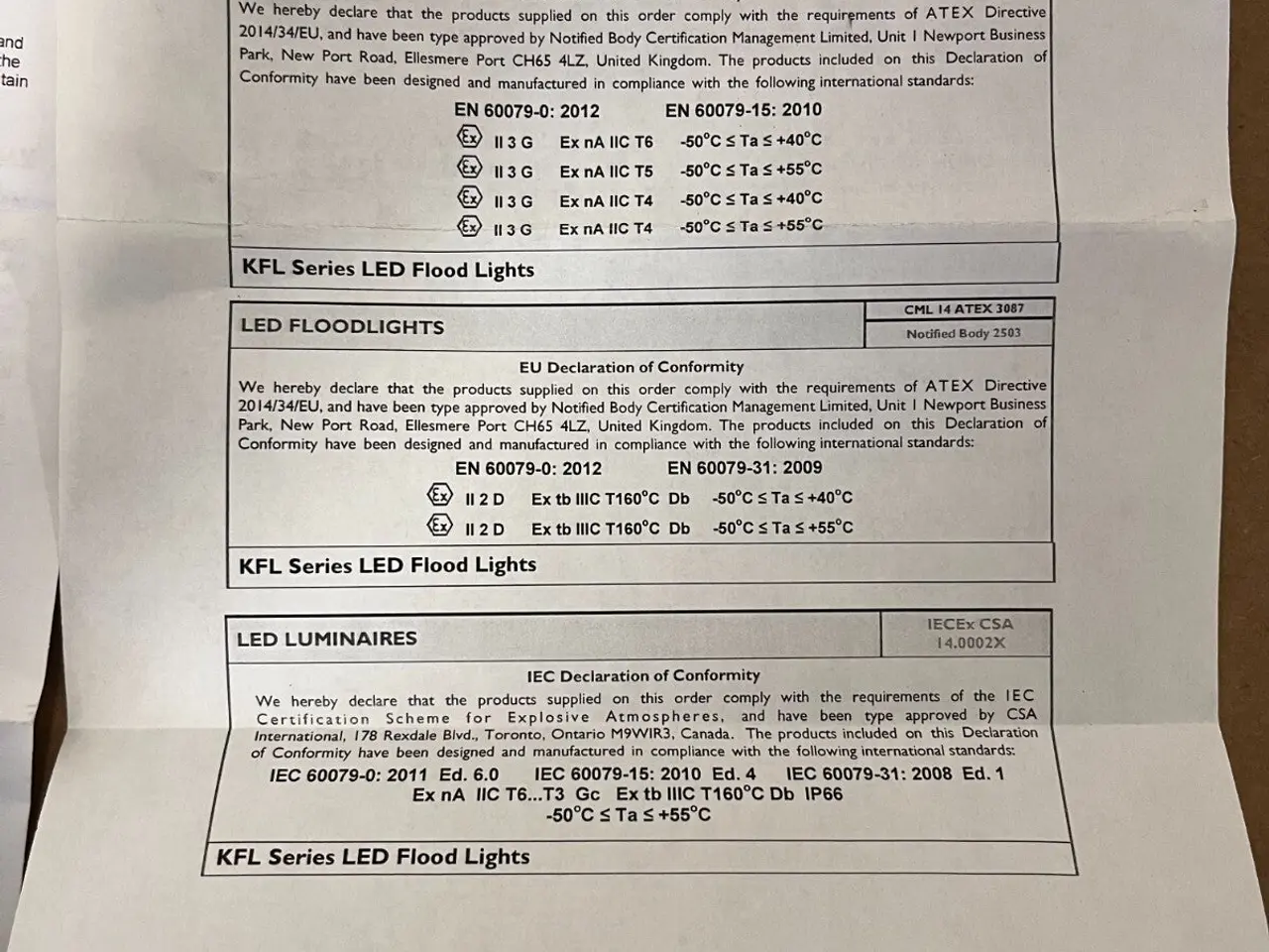 Billede 19 - Killark PetroBright KFL09030 90W LED Hazardous