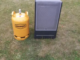 Gasovn og gasflaske