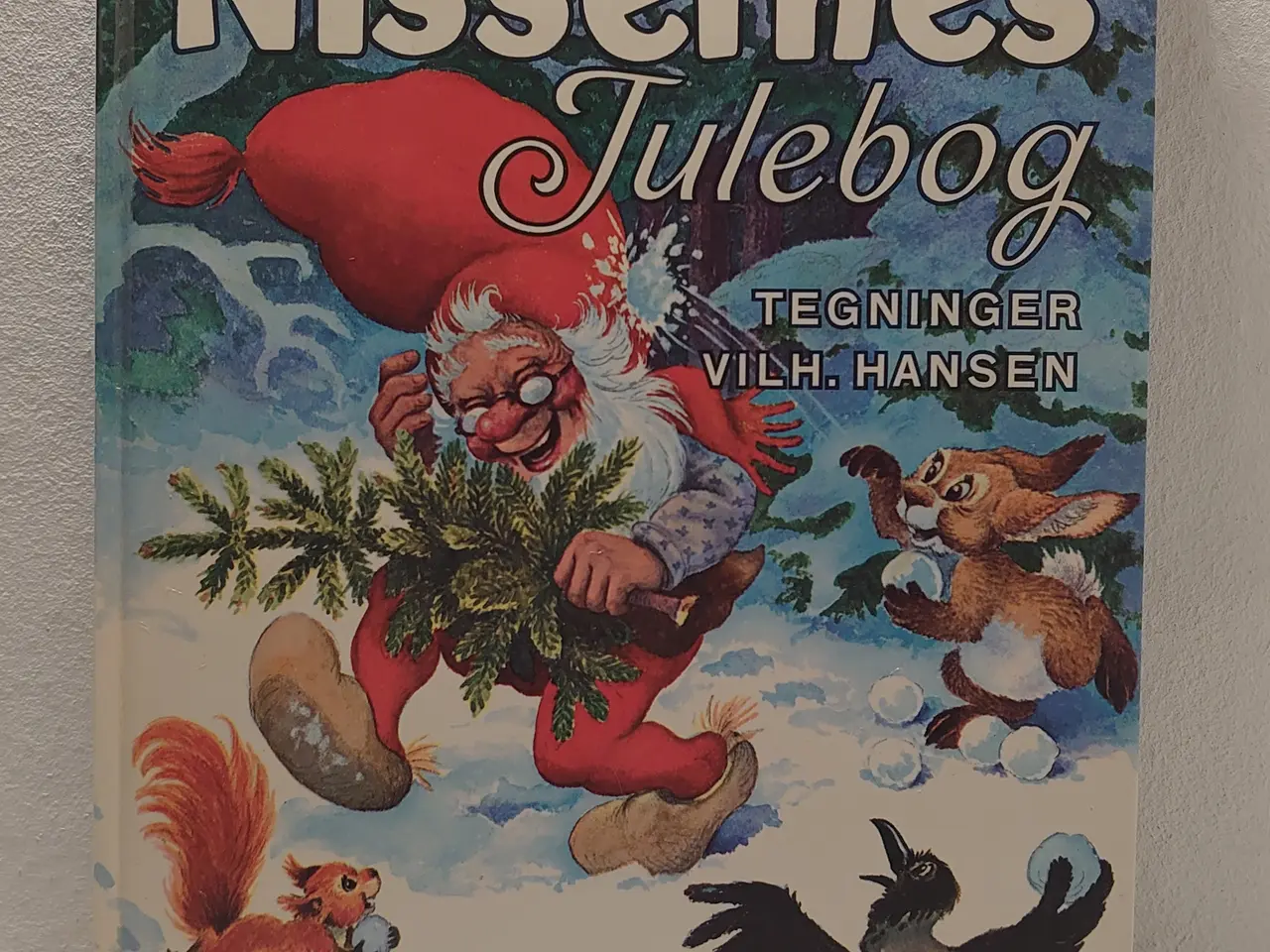 Billede 1 - Carla Hansen: Nissernes Julebog. 1.udg. 1961