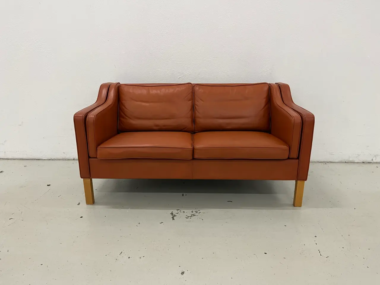 Billede 2 - Eksklusiv Mogens Hansen MH195 2 Pers.Sofa i cognac