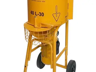 Tvangsblander 40L udlejes 145kr.dag - 295kr.weeken