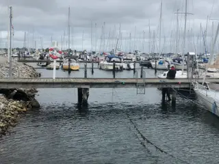 Bådplads i Egå Marina, 3 x 12,5 til salg