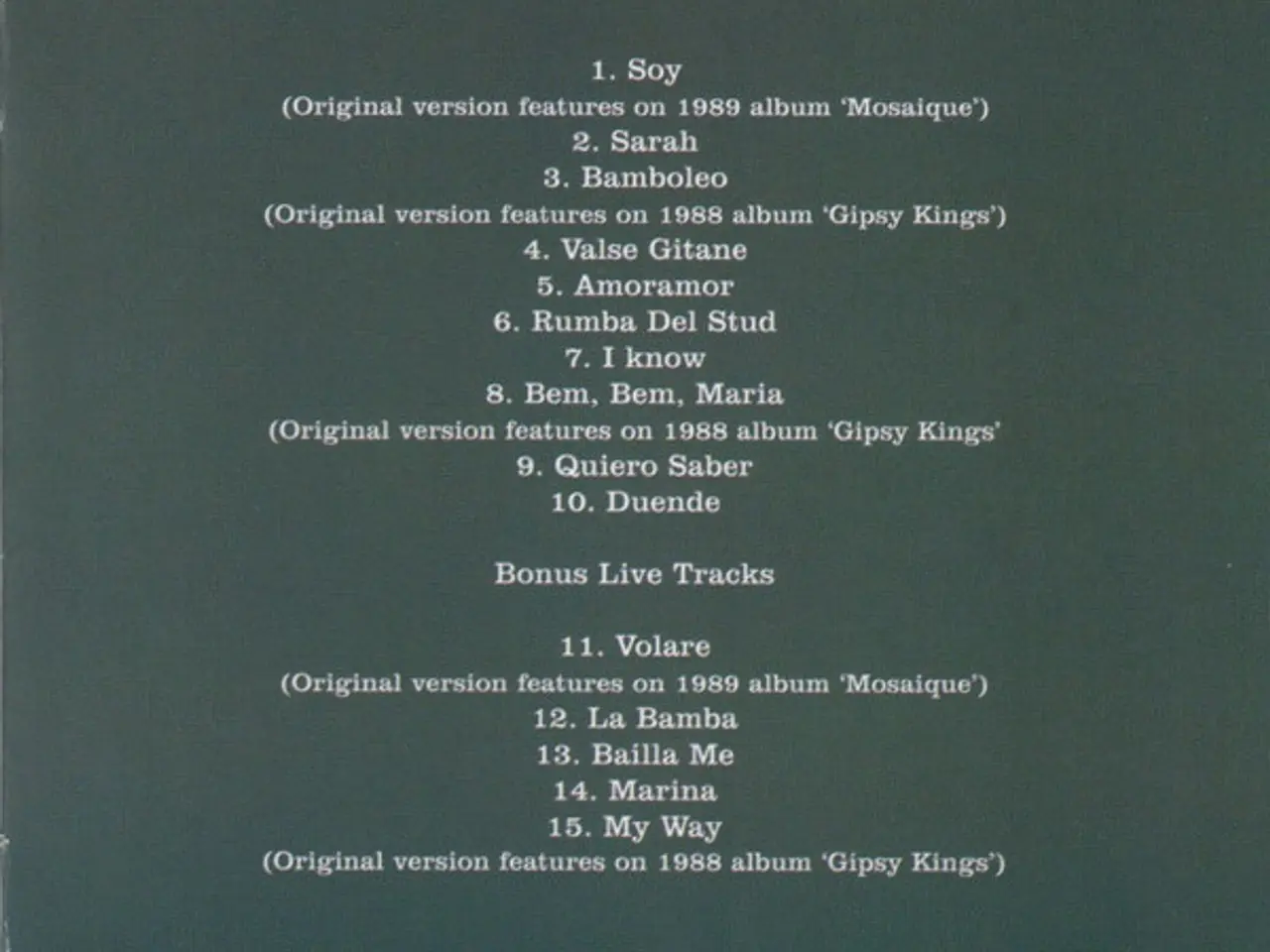 Billede 2 - Gipsy Kings – Rare & Unplugged – CD