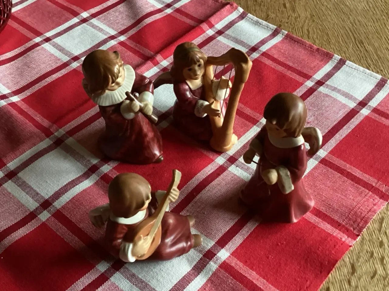 Billede 4 - 4 Tyske Goebbels Musik engle m/ instrumenter
