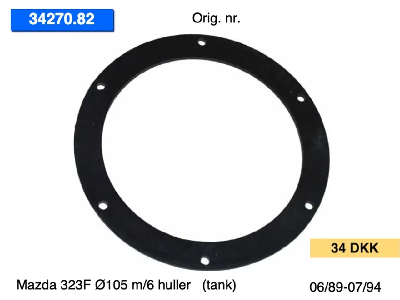 Billede 3 - Mazda 323F (89-94) tanke
