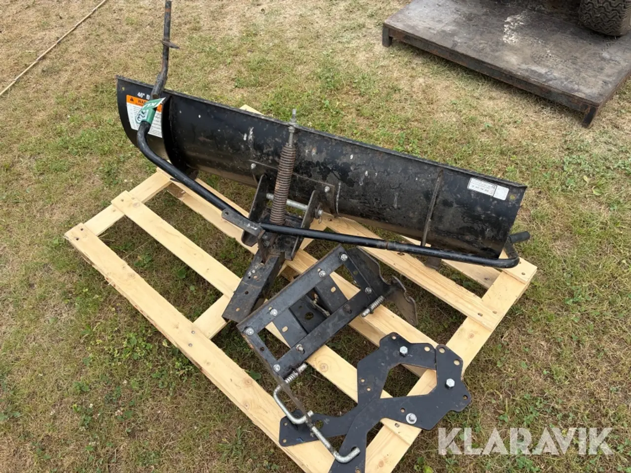 Billede 3 - Sneplov / sneskær 46” - til MTD havetraktor