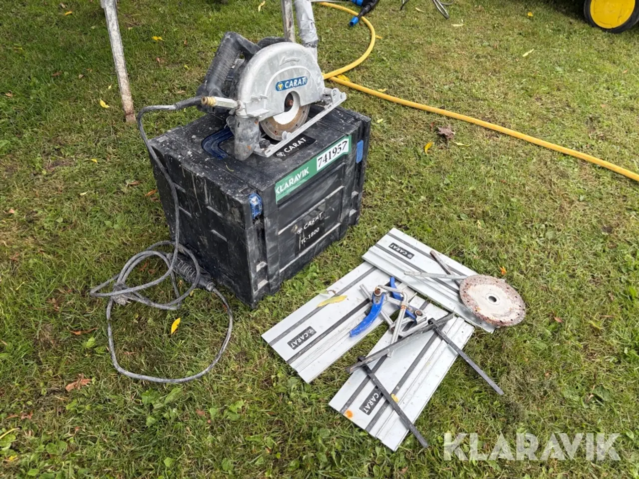 Billede 3 - Fliseskærer Carat TC-1800 med diamantklinge