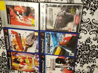 Fede ps2 spil 25-50kr pr stk!