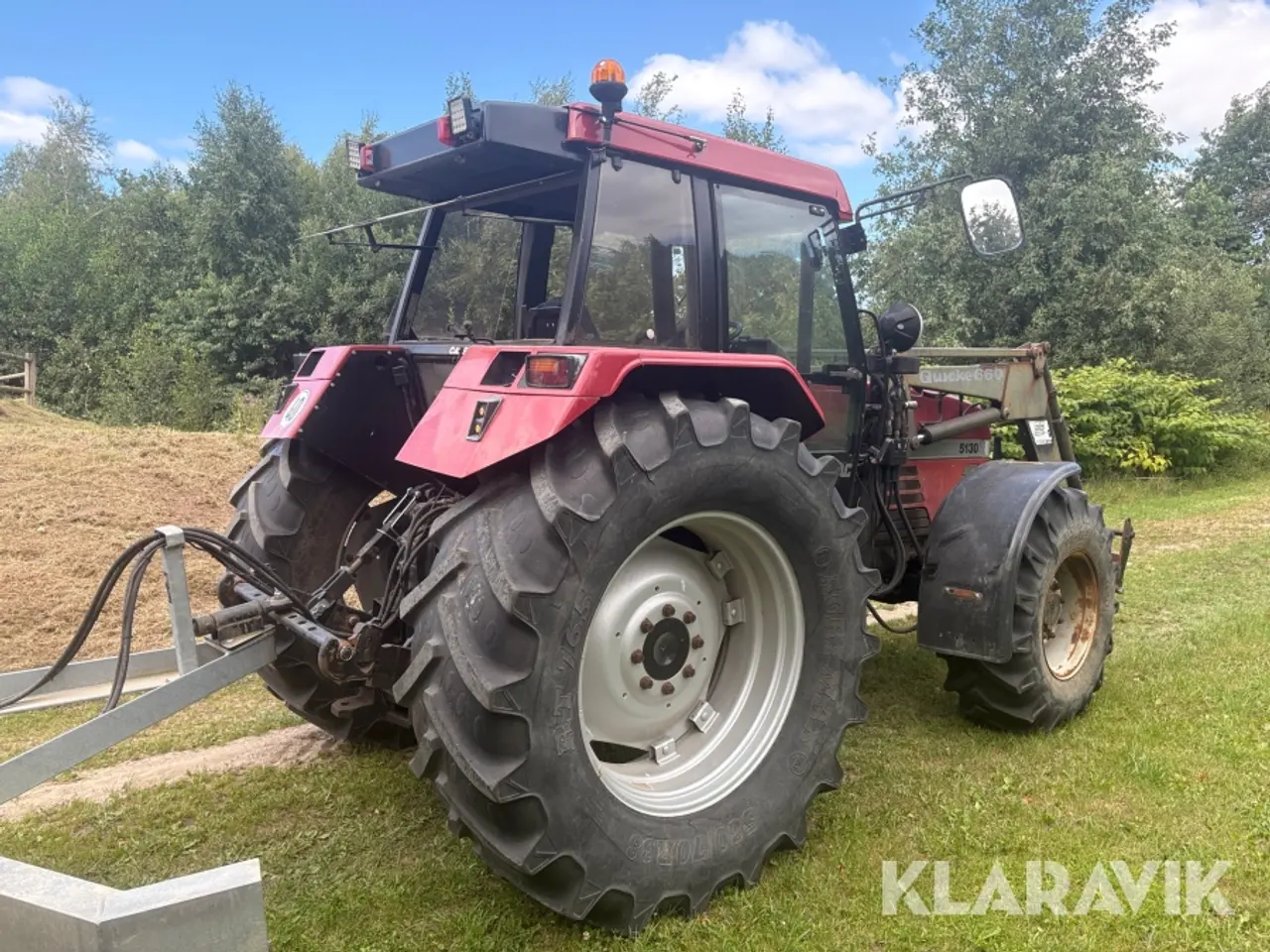 Billede 5 - Traktor Case IH 5130A Maxxum med frontlæsser