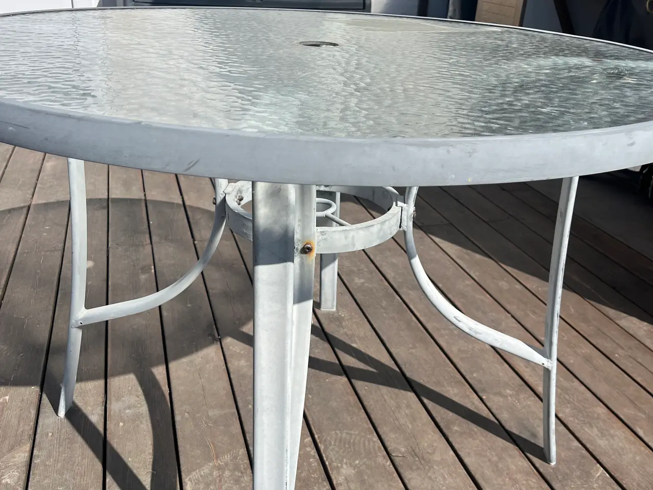 Billede 3 - Havebord i aluminium 