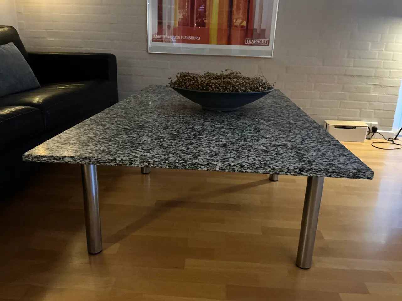 Billede 2 - Sofabord i granit - NY PRIS