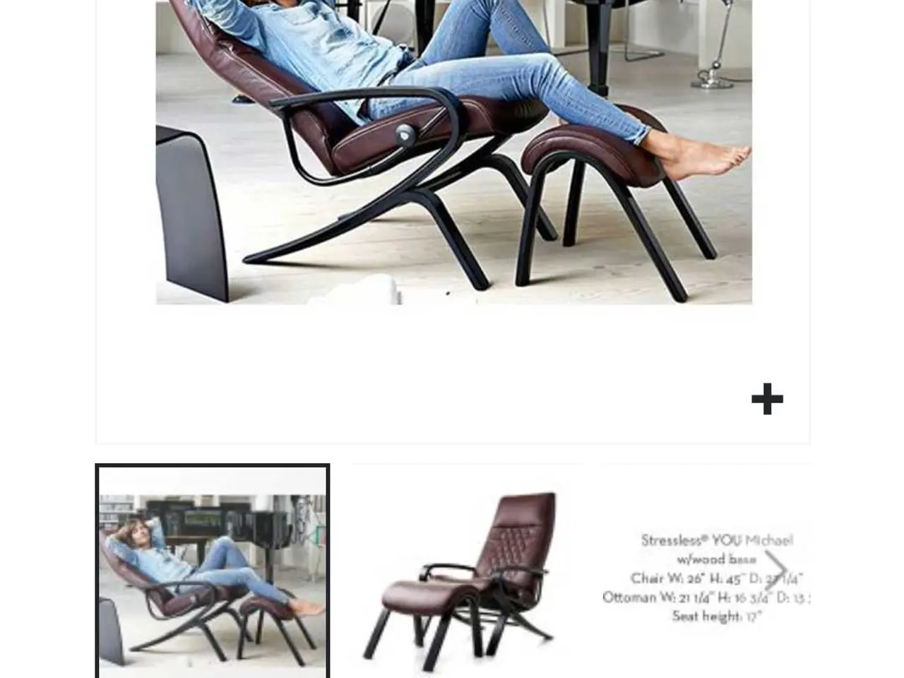 Billede 8 - 2 stk stressless You perfekt stand. NYPRIS 31.622