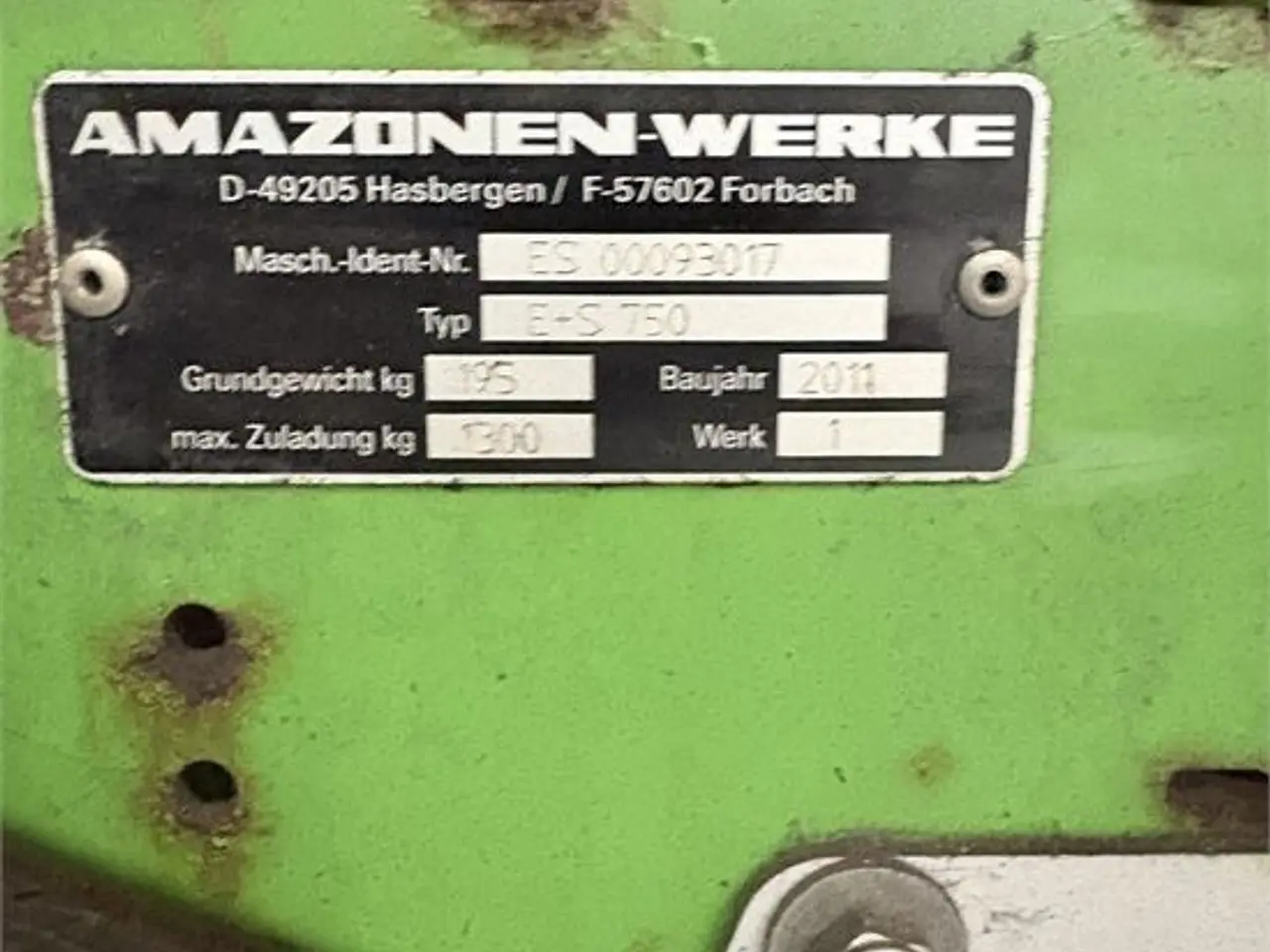 Billede 5 - Amazone E+S 750