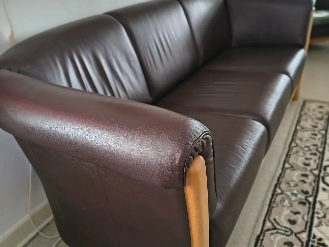 Billede 2 - Sofa med en lænestol