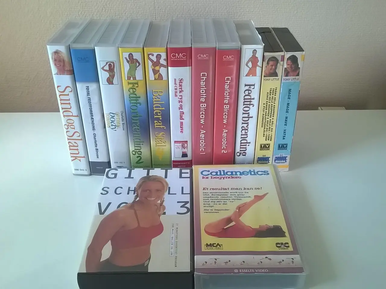 Billede 1 - Fitness VHS film med Charlotte Bircow 