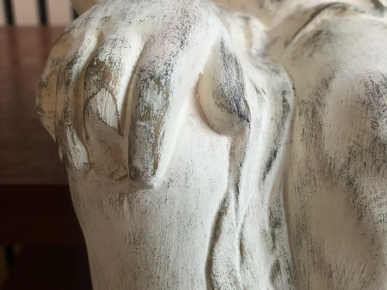 Billede 4 - Sød Siddende figur/skulptur