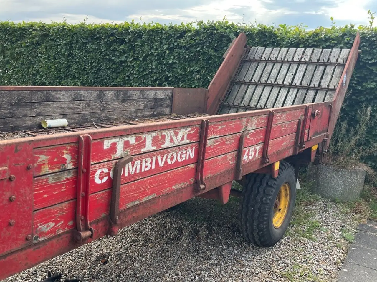Billede 5 - Tim 4,5 Tons Aflæsservogn