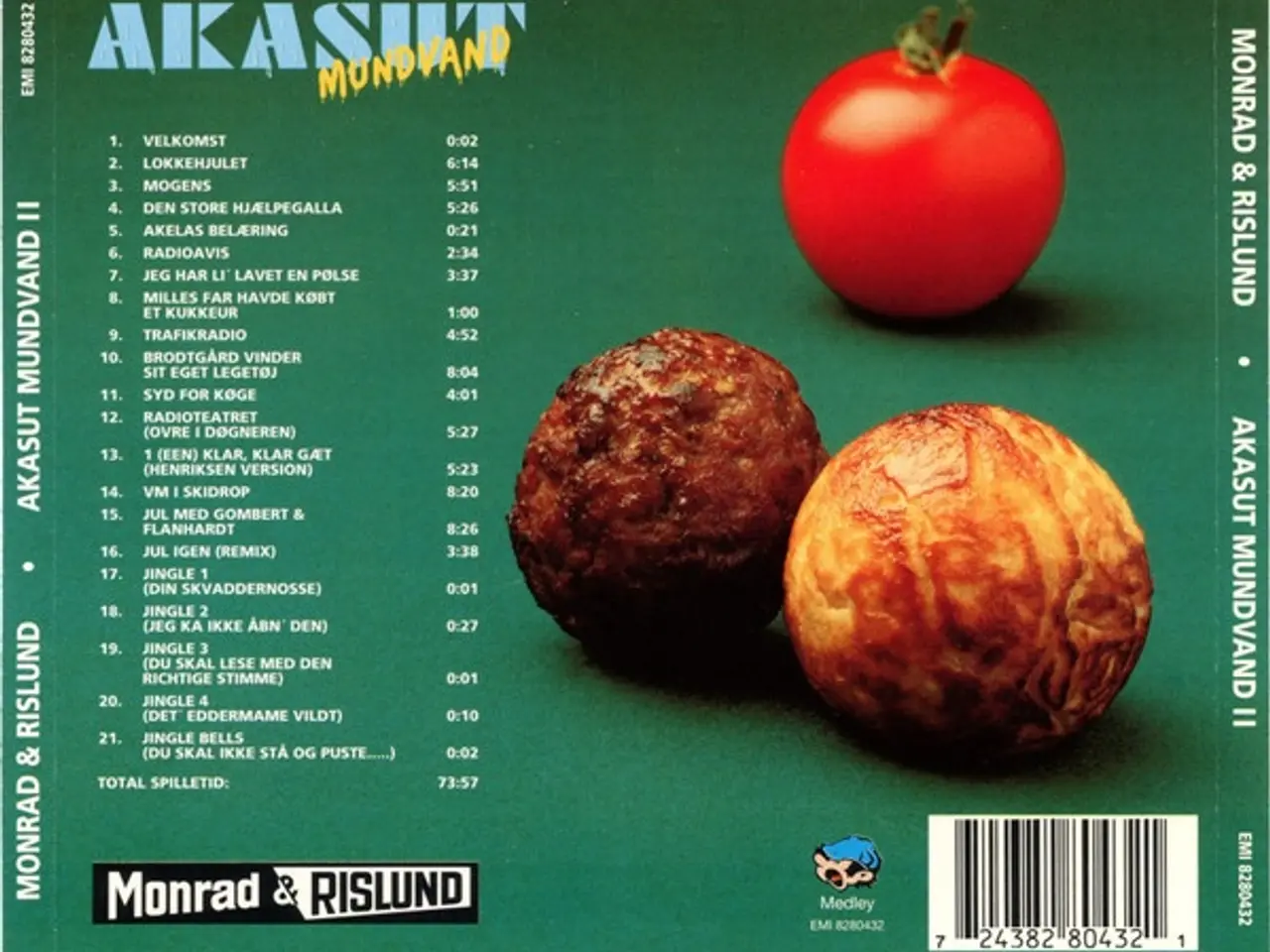 Billede 2 - Monrad & Rislund – Akasut Mundvand II – CD