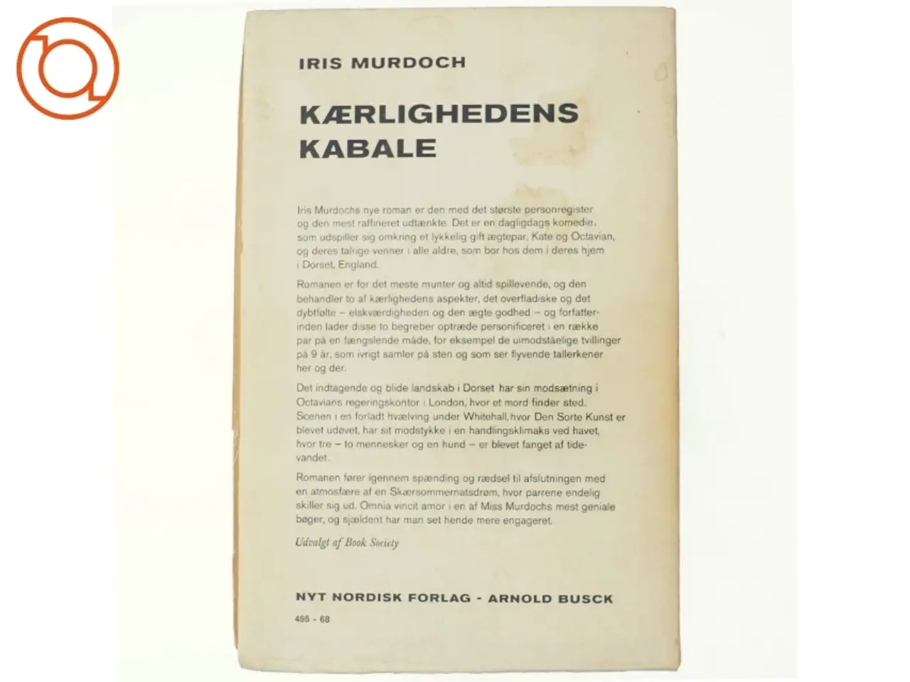 Billede 3 - Kærlighedens kabale af Iris Murdoch (bog)