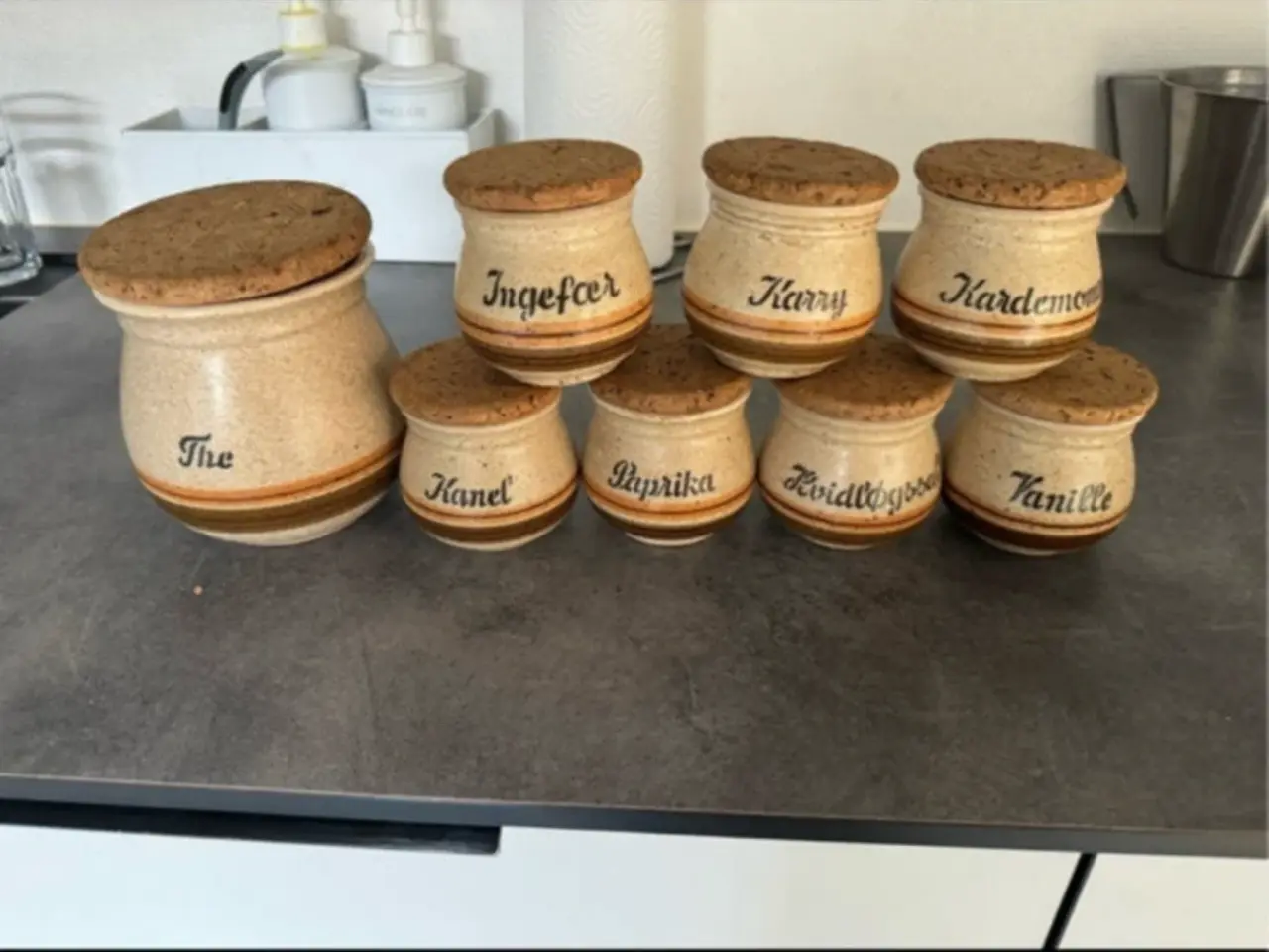 Billede 1 - Krydderi krukker