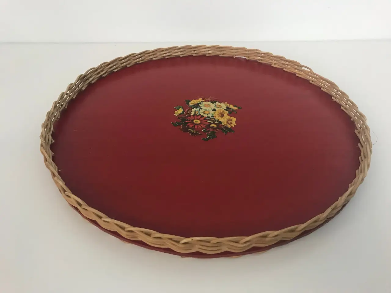 Billede 1 - Retro serveringsbakke / bakke 