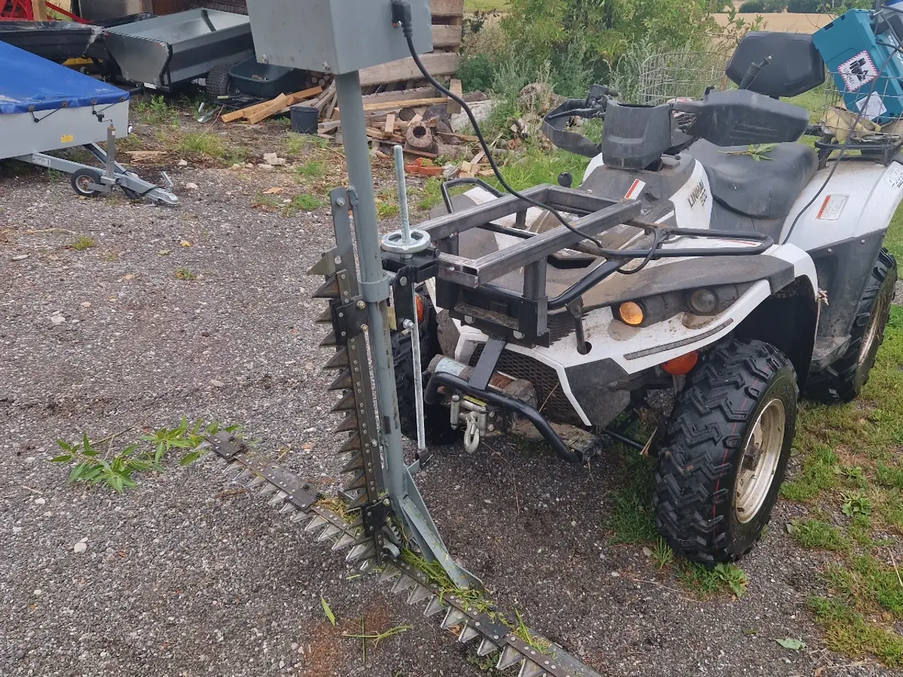 Billede 3 - Grødklipper 2m. Bred til jolle eller Atv.