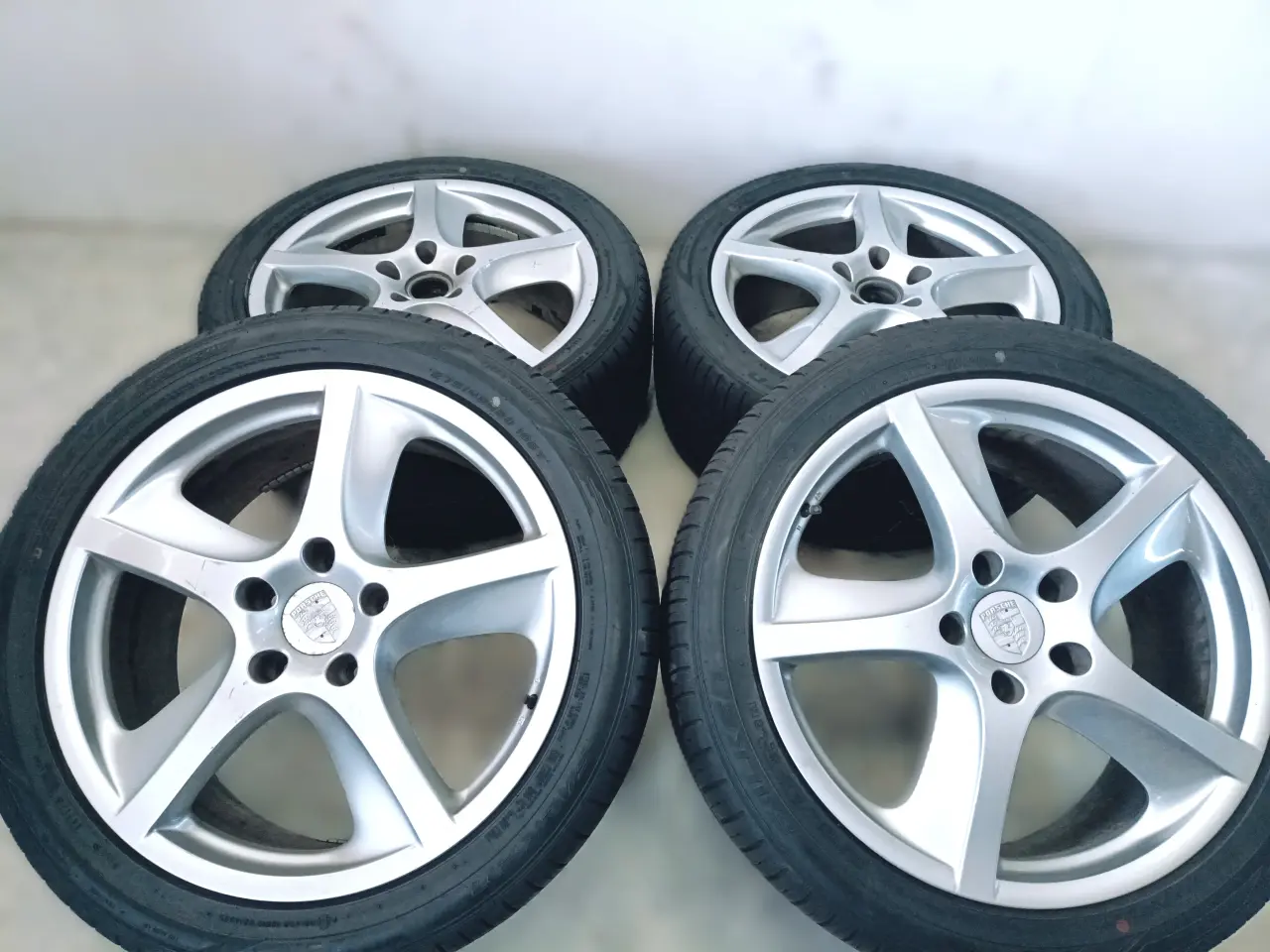 Billede 3 - 5x130 20" ET60 nav 71,6ø PORSCHE sommersæt