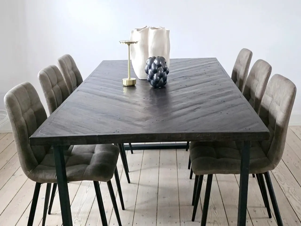 Billede 2 - Sildebensspisebord 100 x 200 cm.