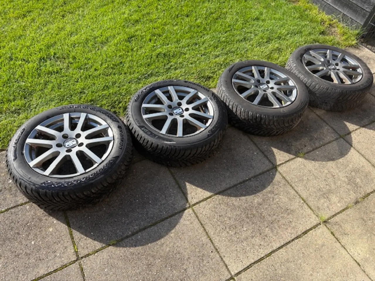 Billede 1 - Alufælge med dæk - Passer til VW/Audi/Skoda/Seat