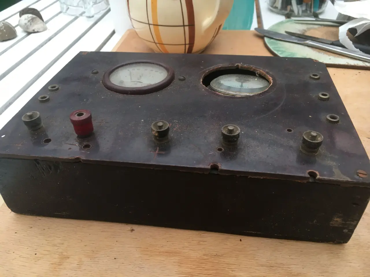 Billede 2 - Museumsgenstande: gl Hellesen bat.,multim. Giv bud