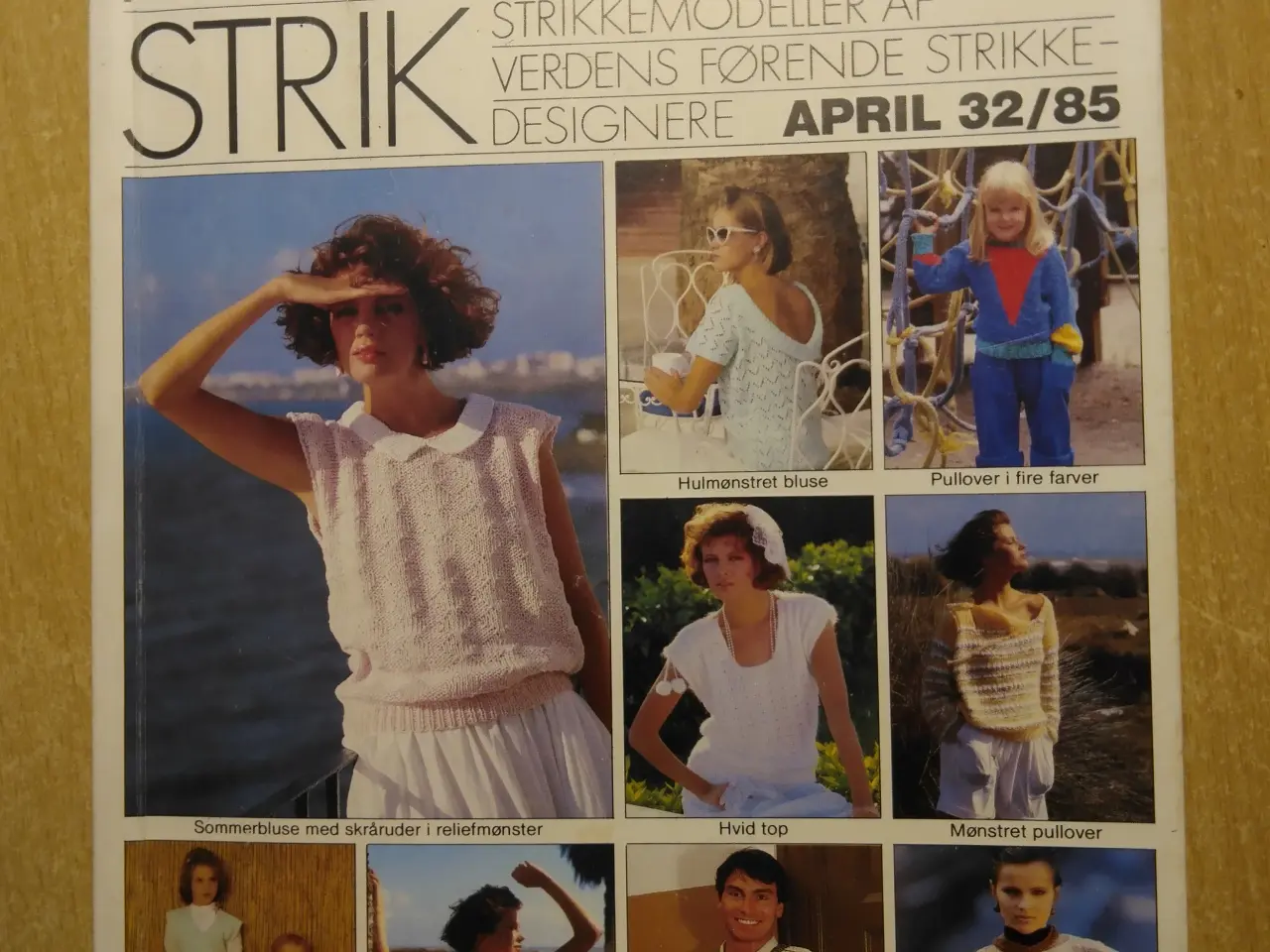 Billede 4 - Nyt om strik  fra midt 1980 rene 