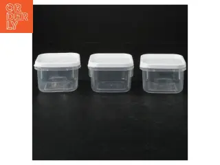 Plastik opbevaringsbokse (str. 200 ml)