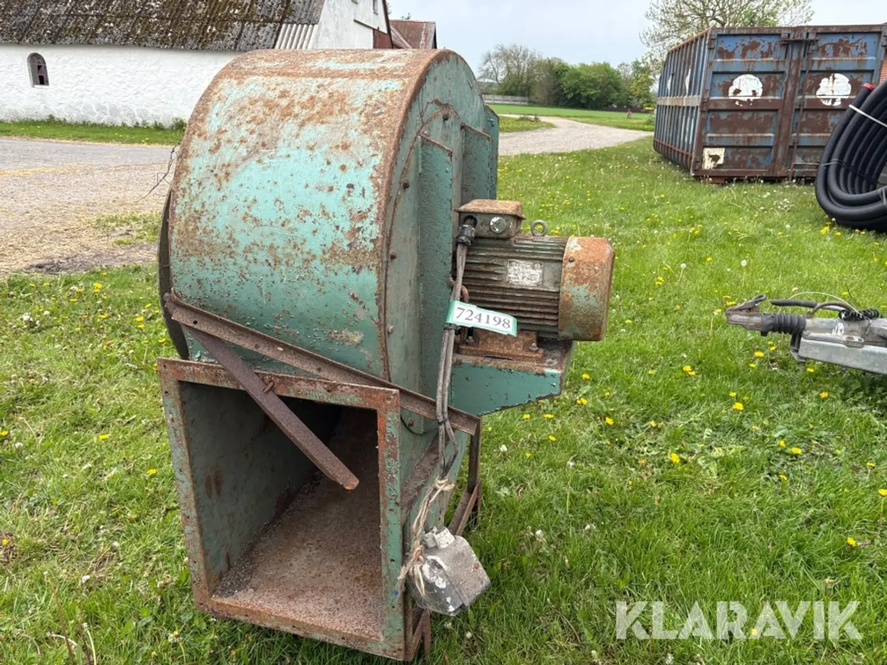 Billede 8 - Blæser til plantørring af korn ??650 72277