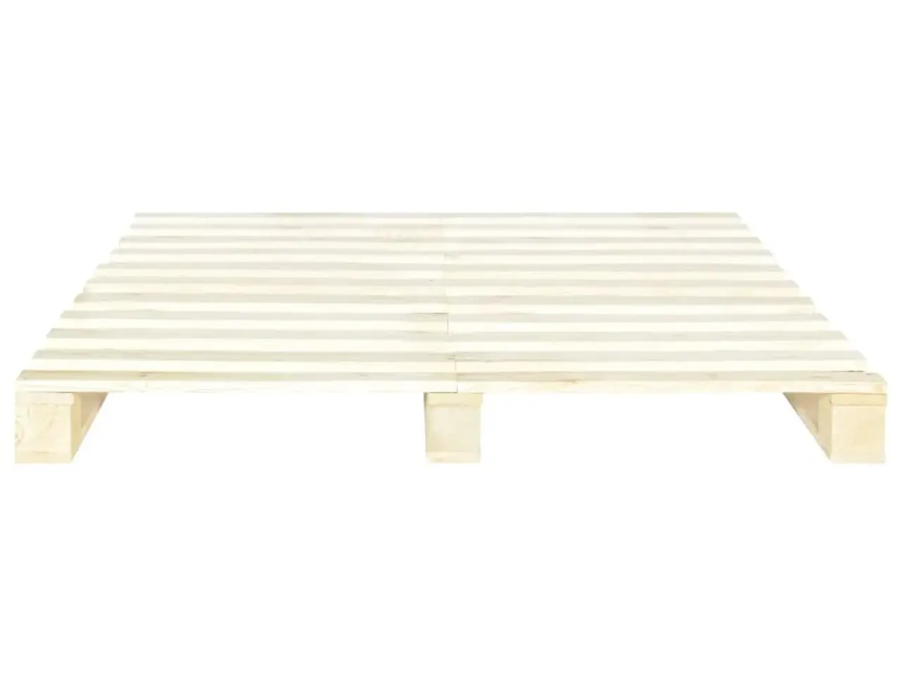 Billede 4 - Pallesengestel 140x200 cm massivt fyrretræ