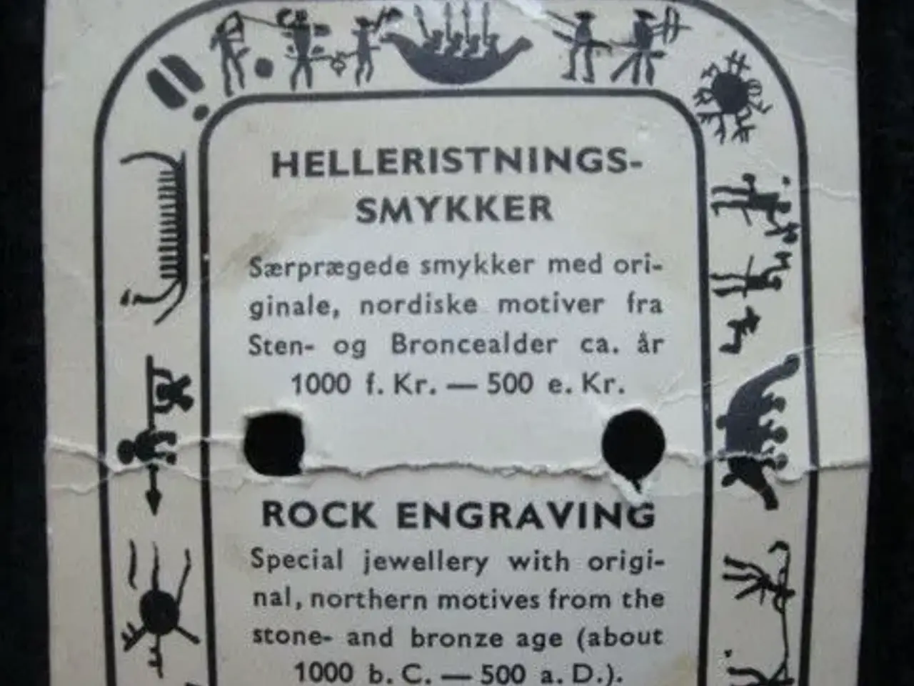 Billede 3 - Vikinge broche  fra Helleristningssmykker,  MEKA