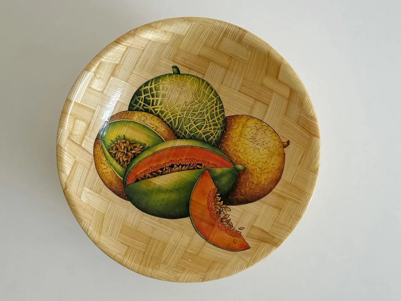 Billede 2 - Finerskål m melontryk