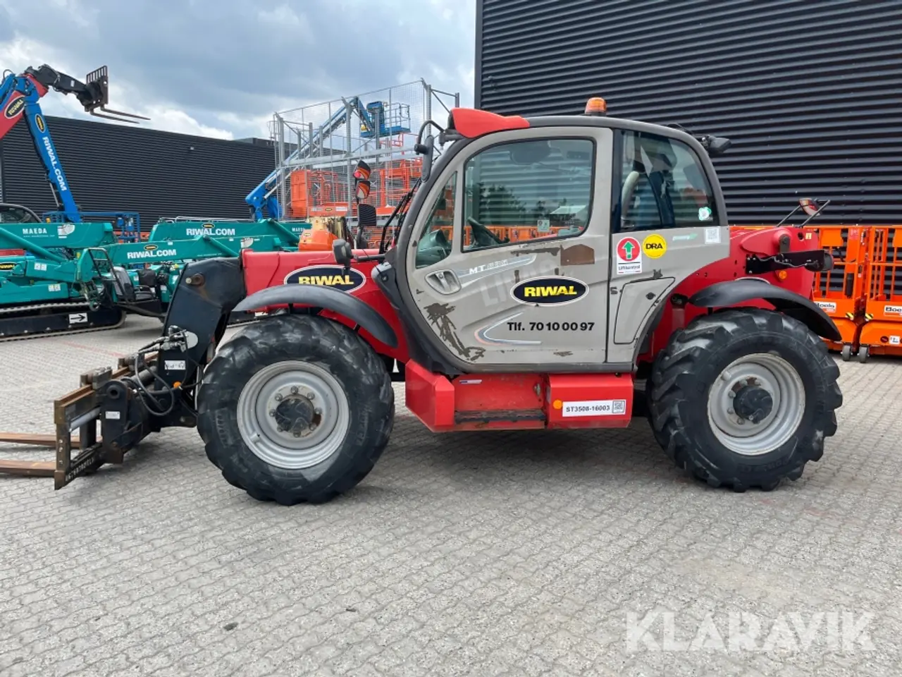 Billede 5 - Teleskoplæsser Manitou MT 835