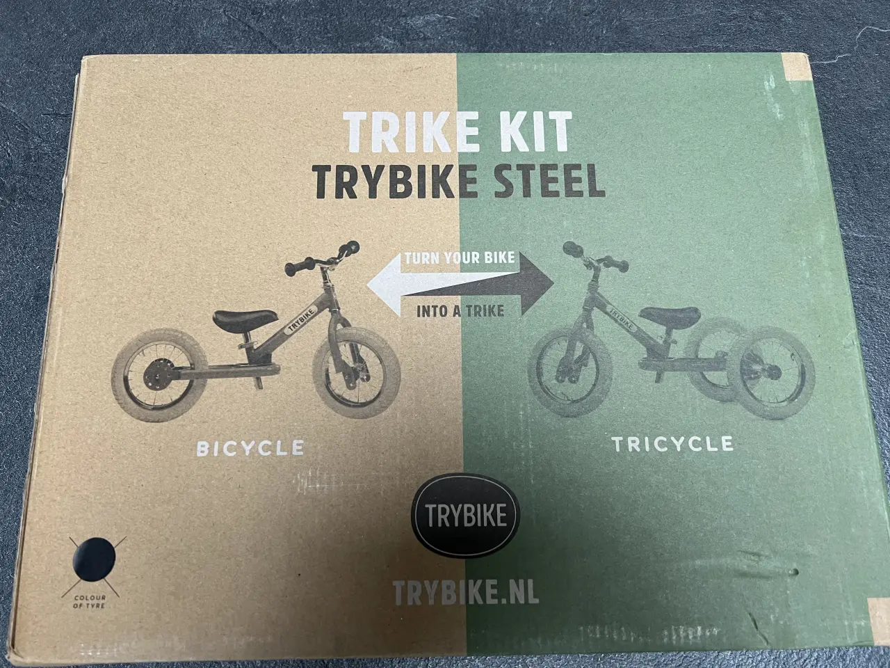 Billede 6 - Trybike løbecykel 3 hjulet Hvid/sort
