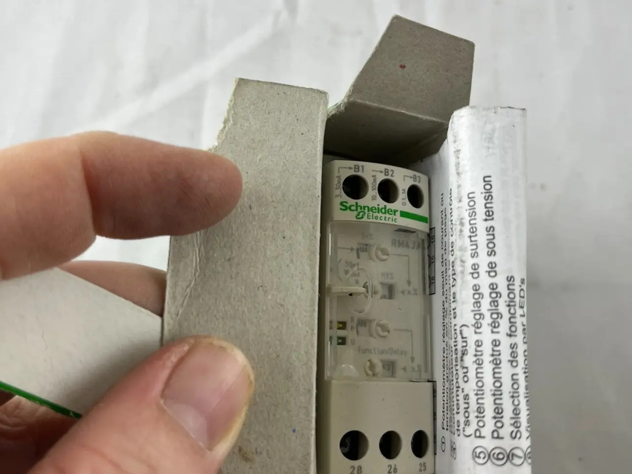 Billede 6 - Schneider RM4JA31M Current relæ 3-30mA/0.1-1A