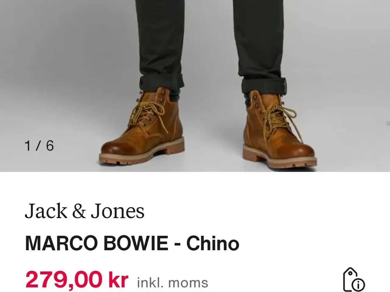 Billede 1 - Jack & Jones chinos - NYE
