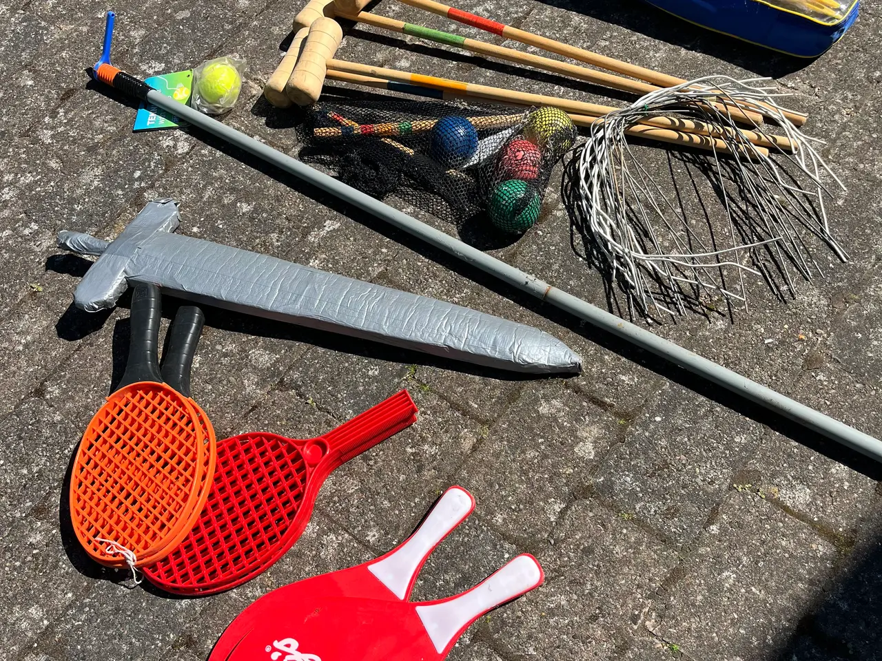 Billede 2 - Stangtennis, badminton, kroket mm.