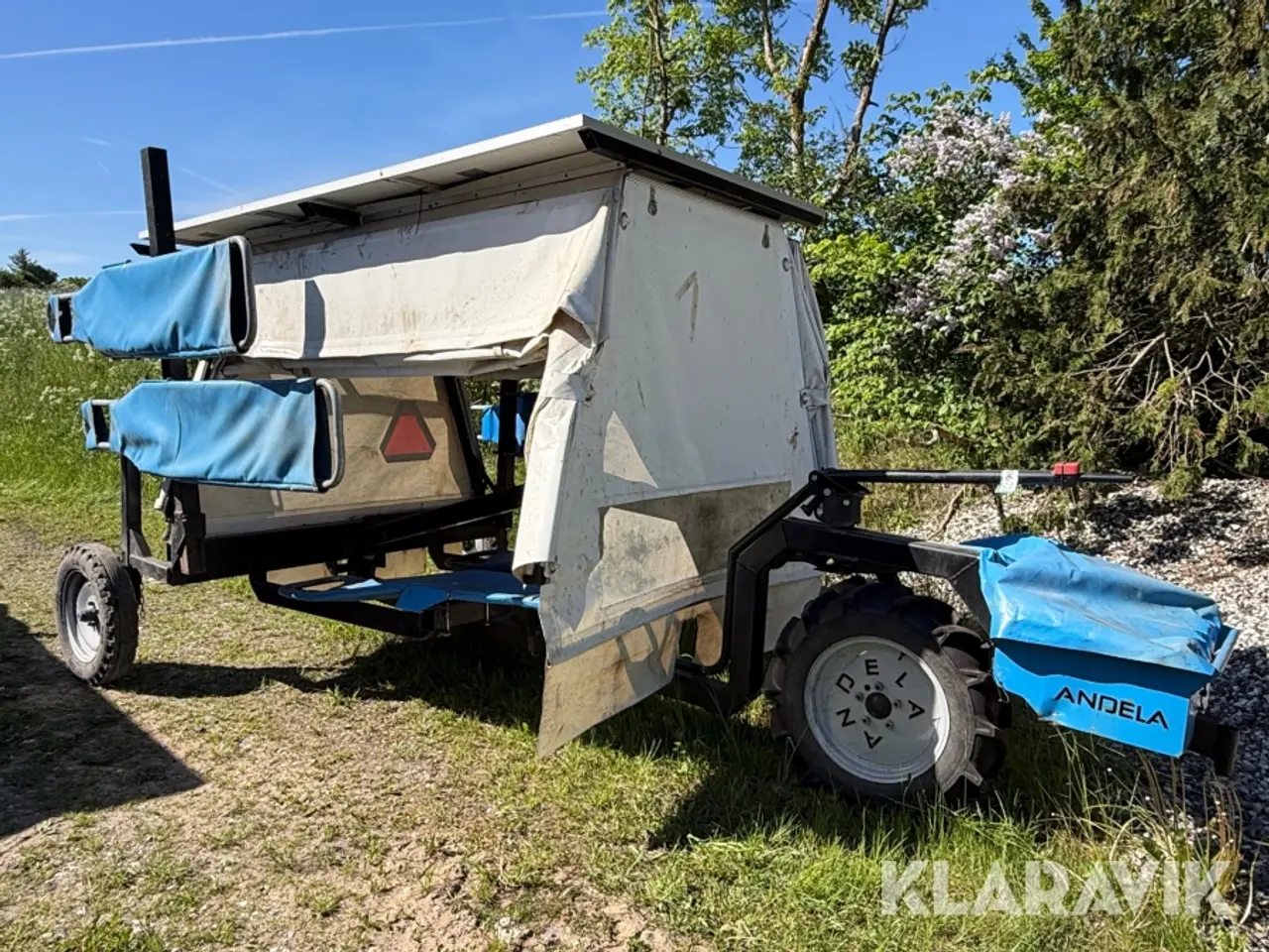 Billede 2 - Lugevogn Andela SW3450 soldrevet - 1 styk