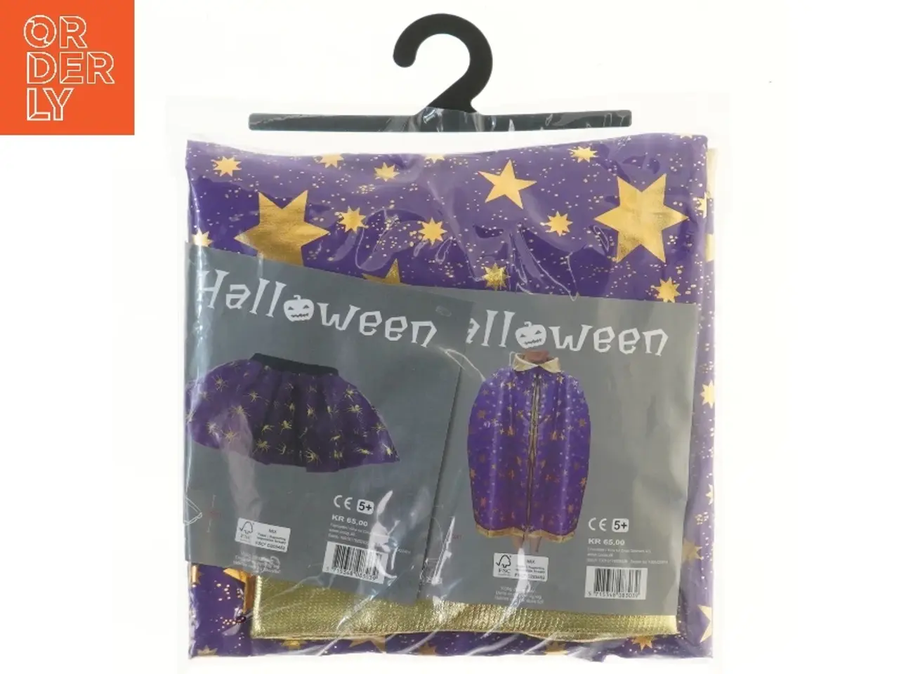 Billede 1 - Halloween kostume til børn (str. 35x25 og 62x72 cm)