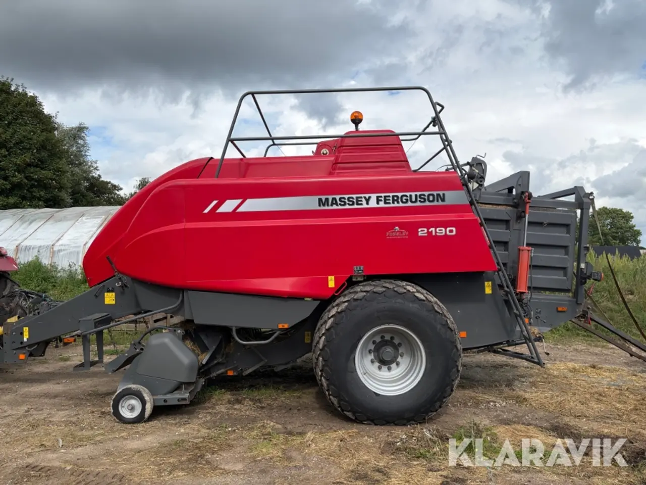 Billede 7 - Storballepresser Massey Ferguson 2190 4 × 4 fod
