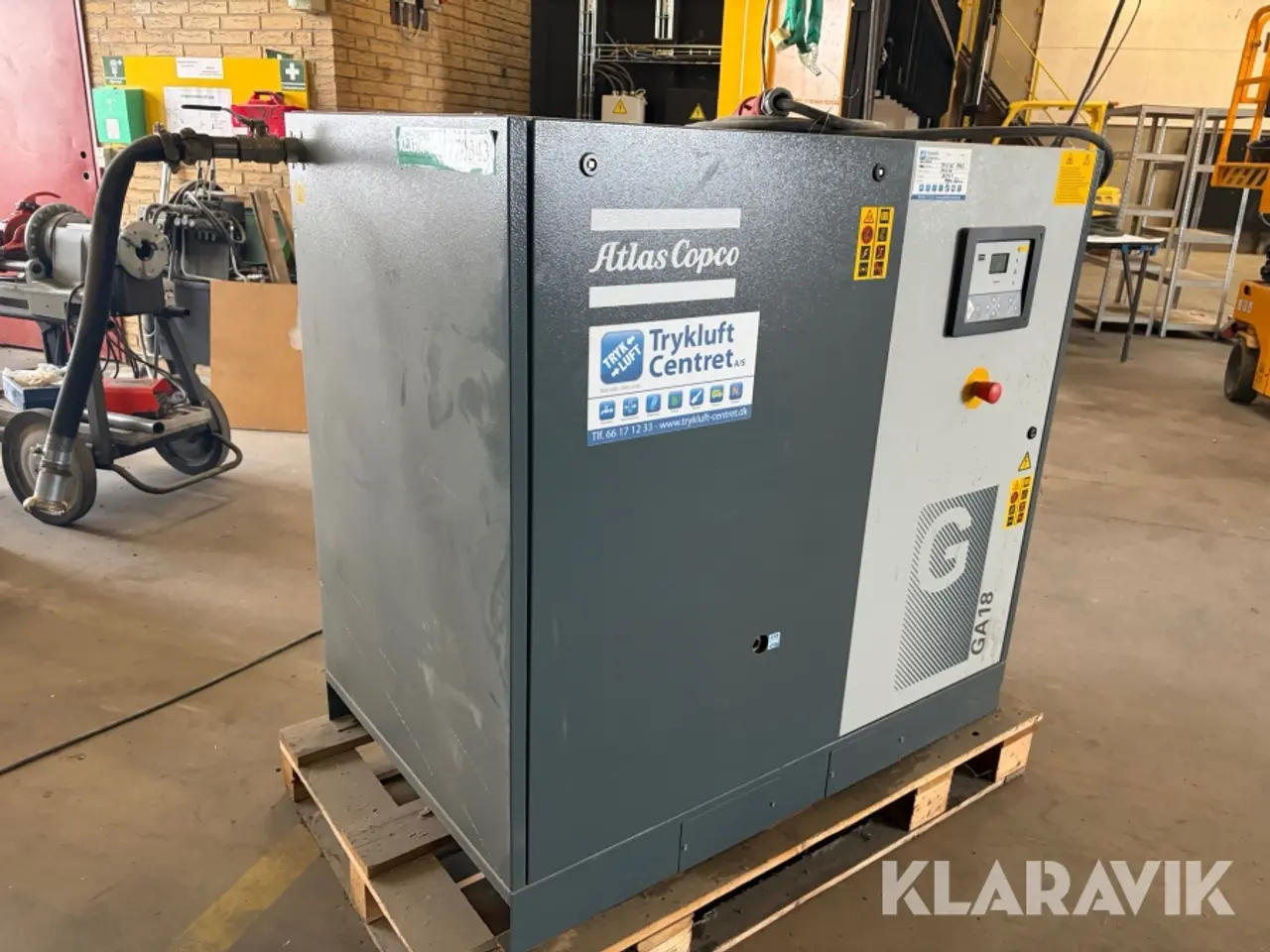 Billede 3 - Kompressorer Atlas copco Ga18p